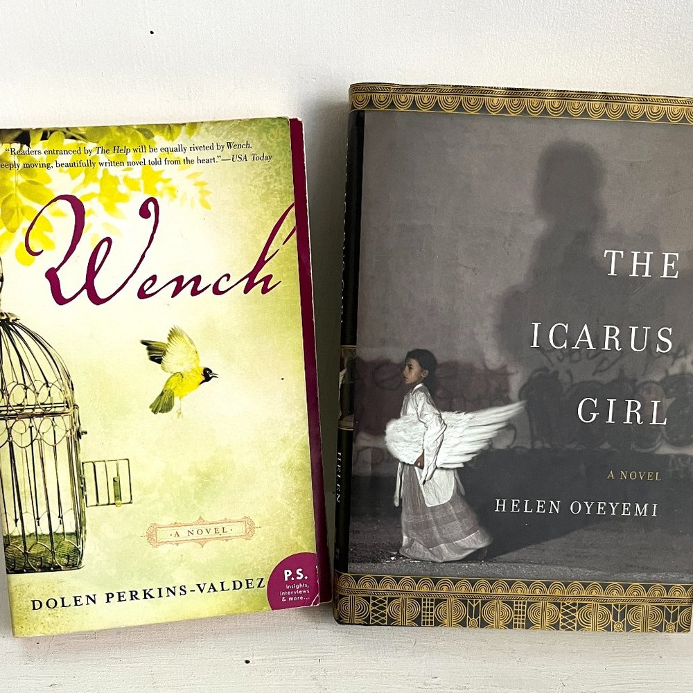 Lot 2 Book Wench Perkins-Valdez Slavery Icarus Girl Oyeyemi Nigeria Horror Novel